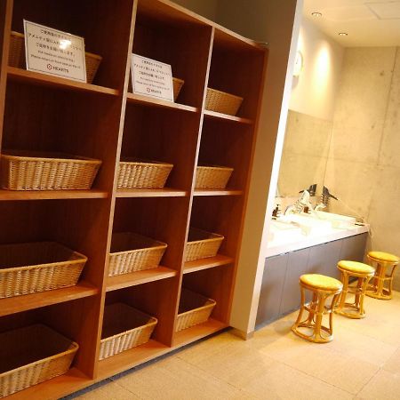 Hearts Capsule Hotel & Spa Hakata Fukuoka  Exteriér fotografie