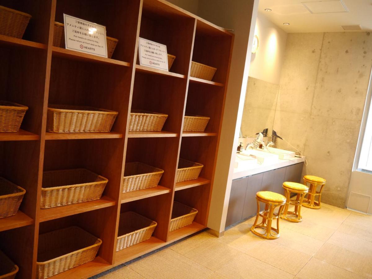 Hearts Capsule Hotel & Spa Hakata Fukuoka  Exteriér fotografie