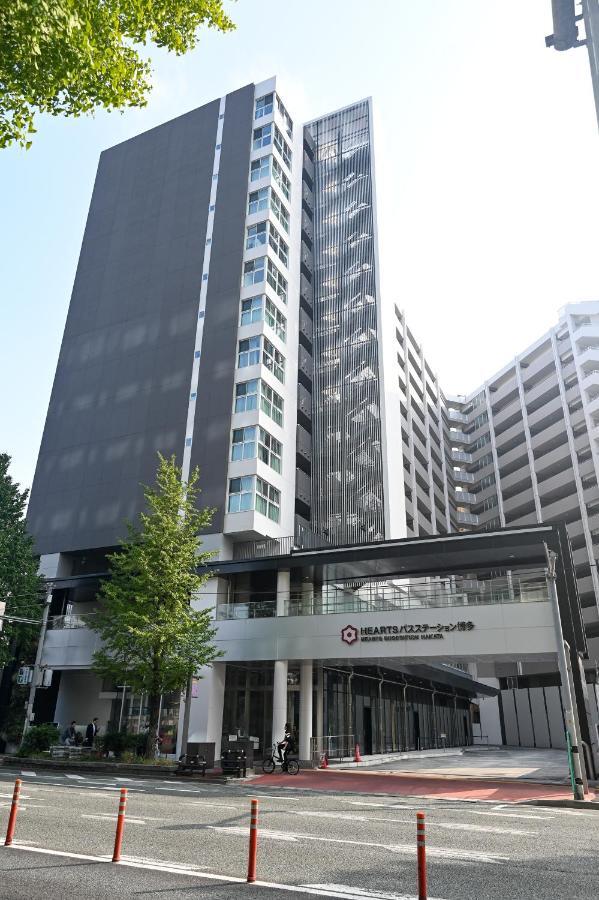 Hearts Capsule Hotel & Spa Hakata Fukuoka  Exteriér fotografie